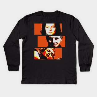 Silence Of The Lambs Kids Long Sleeve T-Shirt